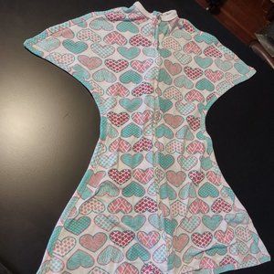 Heart Patterned Small Zipadee-Zip